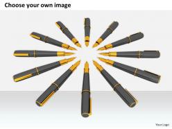 0514 circle of pens graphic image graphics for powerpoint