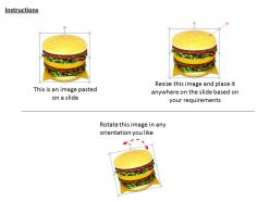 0514 classic hamburger sandwich image graphics for powerpoint
