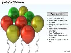 0514 colorful balloons party concept image graphics for powerpoint