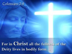 0514 colossians 29 for in christ all the fullness powerpoint church sermon