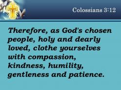 0514 colossians 312 therefore as god chosen people powerpoint church sermon