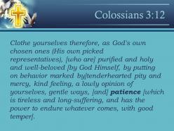 0514 colossians 312 yourselves with compassion kindness humility gentleness powerpoint church sermon