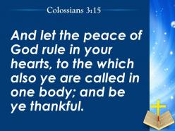 0514 colossians 315 you were called to peace powerpoint church sermon