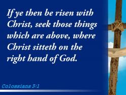 0514 colossians 31 christ is seated at the right powerpoint church sermon