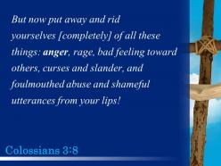 0514 colossians 38 you must also rid powerpoint church sermon