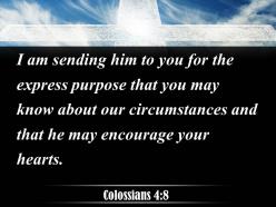 0514 colossians 48 that he may encourage powerpoint church sermon