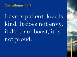 0514 corinthians 134 love is patient love is kind church sermon