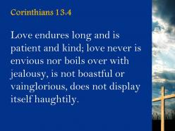 0514 corinthians 134 love is patient love is kind church sermon