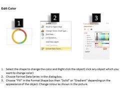 0514 data driven circular pie chart powerpoint slides