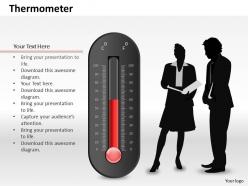 0514 data driven thermometer diagram powerpoint slides