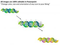 20681622 style circular loop 5 piece powerpoint presentation diagram infographic slide