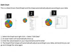 0514 different symbol data driven pie chart powerpoint slides