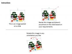 0514 dream christmas gifts and santa image graphics for powerpoint