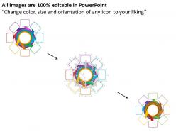 55765063 style cluster concentric 8 piece powerpoint presentation diagram infographic slide