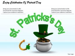 0514 enjoy celebration of patrick day image graphics for powerpoint