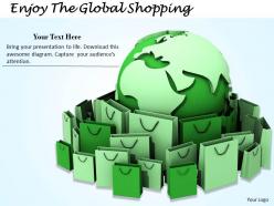 0514 enjoy the global shopping image graphics for powerpoint