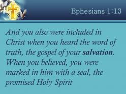 0514 ephesians 113 him with a seal powerpoint church sermon