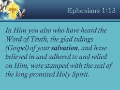 0514 ephesians 113 him with a seal powerpoint church sermon