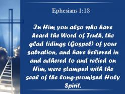 0514 ephesians 113 you also were included in christ powerpoint church sermon