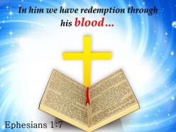 0514 ephesians 17 in him we have redemption powerpoint church sermon