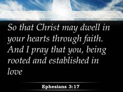 0514 ephesians 317 christ may dwell in your hearts powerpoint church sermon
