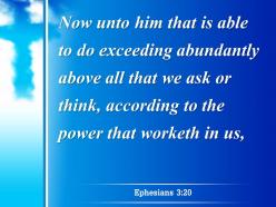 0514 ephesians 320 work within us powerpoint church sermon