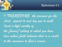 0514 ephesians 41 i urge you to live power powerpoint church sermon