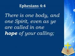 0514 ephesians 44 there is one body powerpoint church sermon