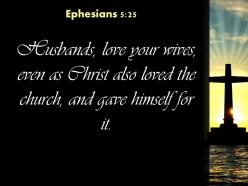 0514 ephesians 525 husbands love your wives powerpoint church sermon
