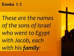 0514 exodus 11 the sons of israel powerpoint church sermon