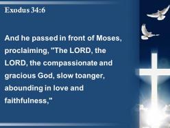 0514 exodus 346 the lord the compassionate powerpoint church sermon