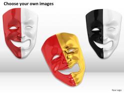 0514 face mask with mixed emotions image graphics for powerpoint