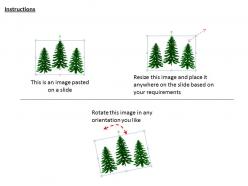 0514 farms of pine trees image graphics for powerpoint