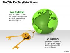 0514 find the key for global business image graphics for powerpoint