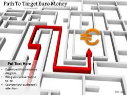 0514 follow the path of euro earning image graphics for powerpoint 1