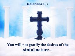 0514 galatians 516 the desires of the sinful nature powerpoint church sermon