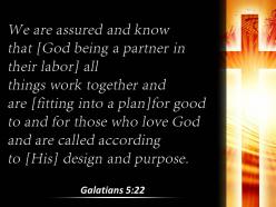 0514 galatians 522 all things work together powerpoint church sermon