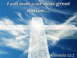 0514 genesis 122 i will make your name great powerpoint church sermon