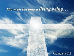 0514 genesis 27 the man became a living being powerpoint church sermon