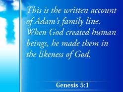 0514 genesis 51 god created human powerpoint church sermon
