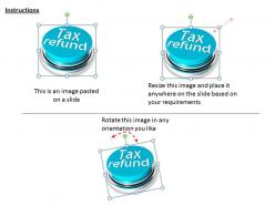 0514 get good tax refund image graphics for powerpoint