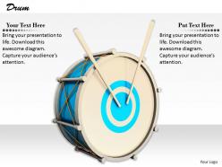 0514 graphic of drum for music theme image graphics for powerpoint
