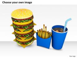 0514 hamburger with coke and fries image graphics for powerpoint