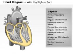 19061152 style medical 1 cardiovascular 1 piece powerpoint presentation diagram infographic slide
