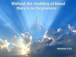 0514 hebrew 922 the shedding of blood there powerpoint church sermon