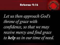 0514 hebrews 416 let us then approach god powerpoint church sermon