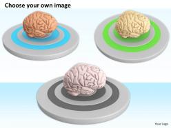 0514 hit the brain target stock photo image graphics for powerpoint