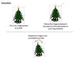 0514 illustration of christmas tree image graphics for powerpoint