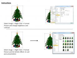 0514 illustration of christmas tree image graphics for powerpoint