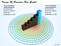 0514 image of business bar graph image graphics for powerpoint